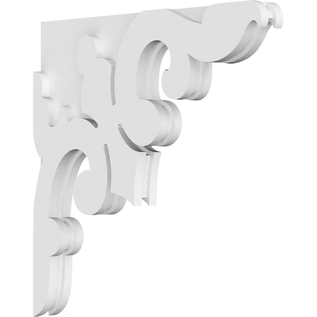 Ekena Millwork Milton Architectural Grade PVC Corbel, 1 7/8"W X 18"D X 18"H CORP01X18X18MI